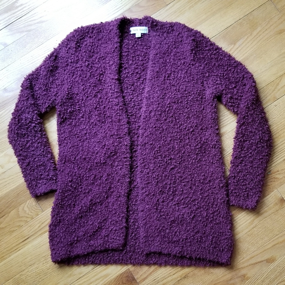 Knox Rose (Target) Sherpa Open Long Cardigan